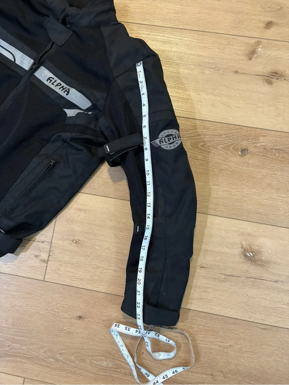 Cycle Alpha Gear Medium Jacket Black